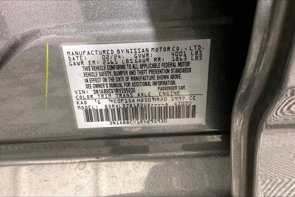 2024 Nissan Sentra SV