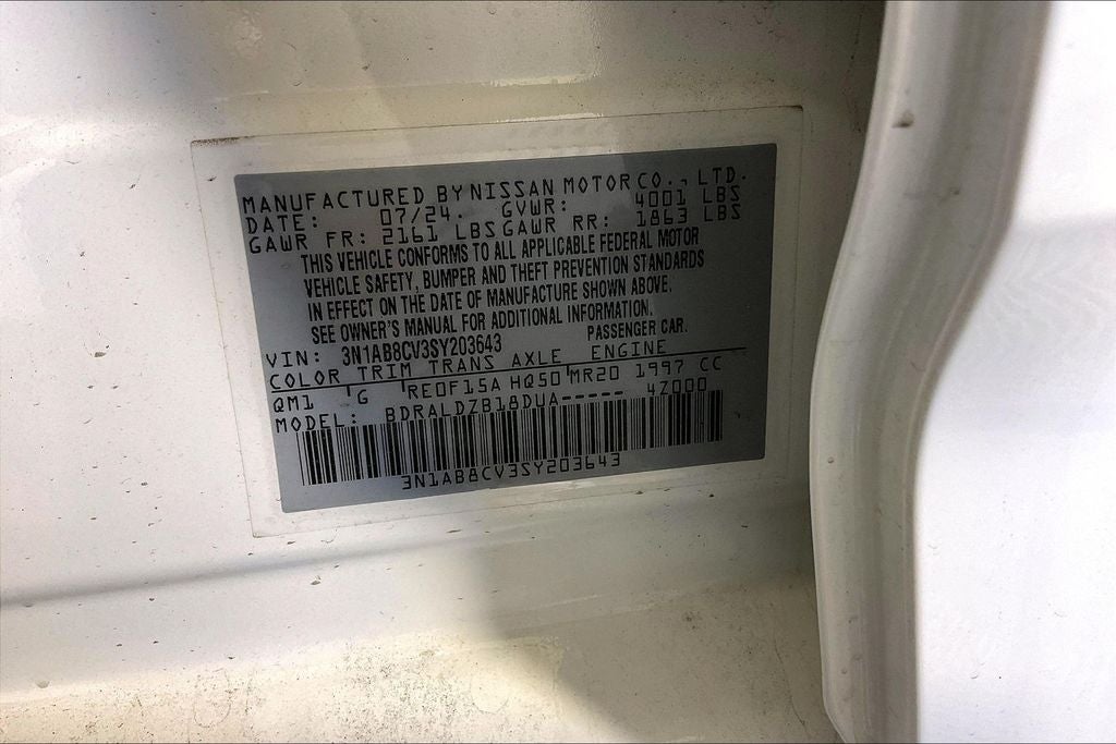 2025 Nissan Sentra SV