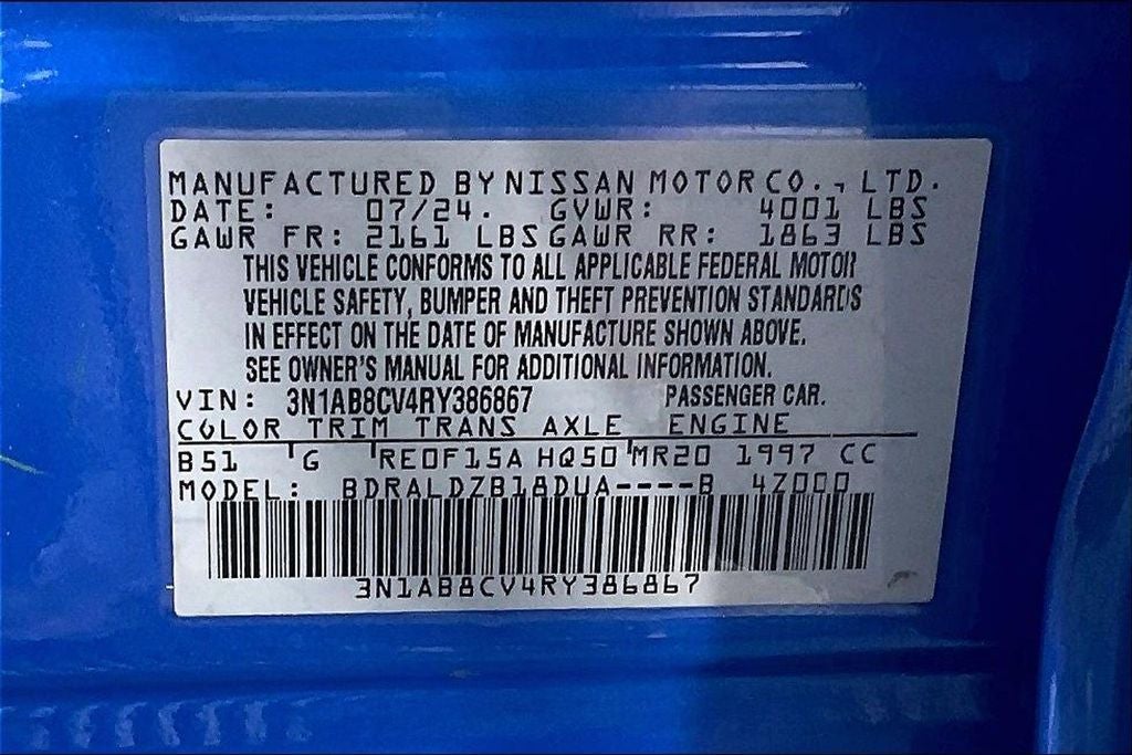 2024 Nissan Sentra SV