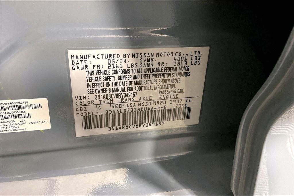 2024 Nissan Sentra SV