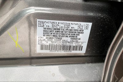 2026 Nissan Sentra S