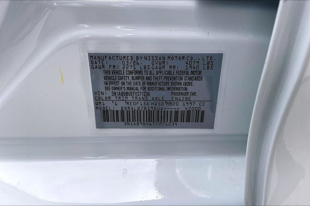 2026 Nissan Sentra S