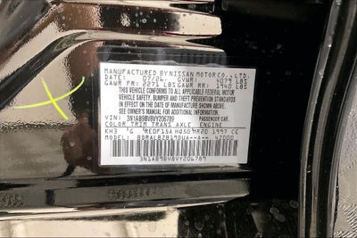 2027 Nissan Sentra S