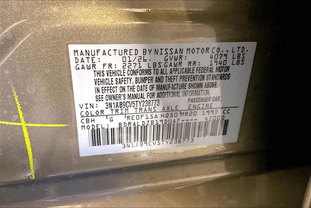 2026 Nissan Sentra SV