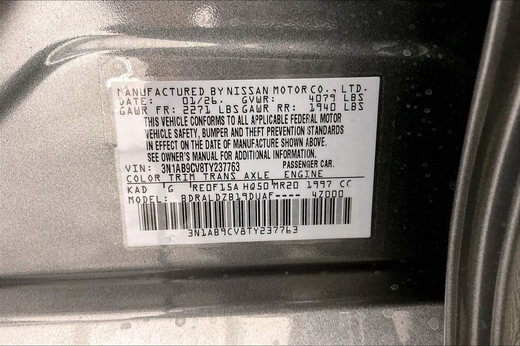 2026 Nissan Sentra SV