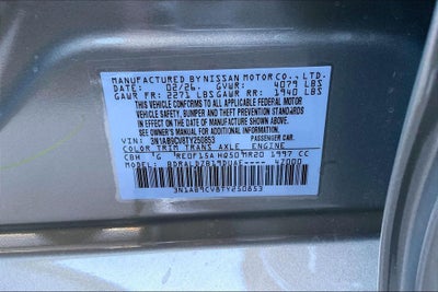 2026 Nissan Sentra SV