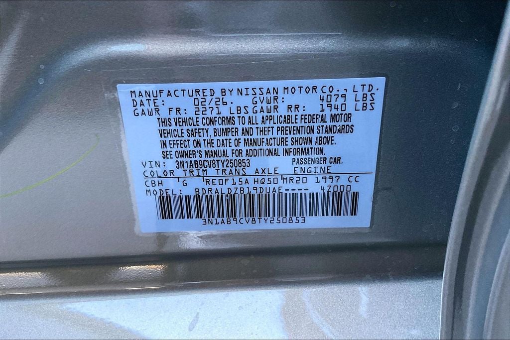 2026 Nissan Sentra SV