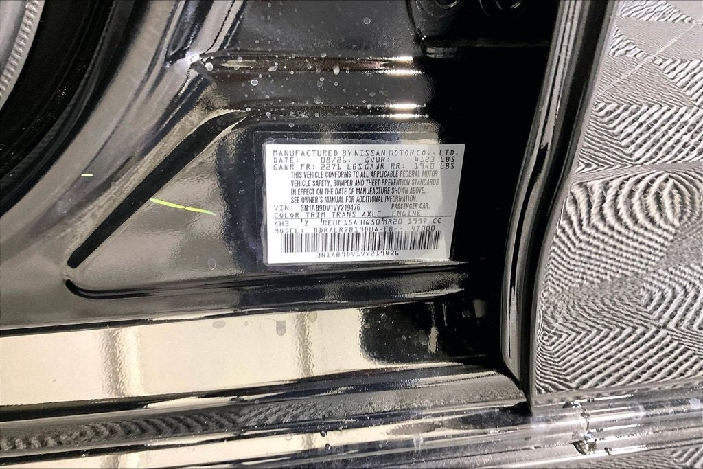 2027 Nissan Sentra SR Midnight Edition
