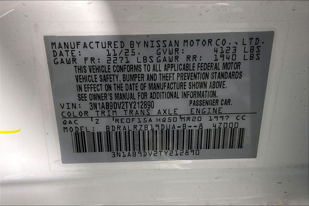 2026 Nissan Sentra SR