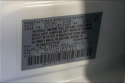 2027 Nissan Sentra SR Midnight Edition