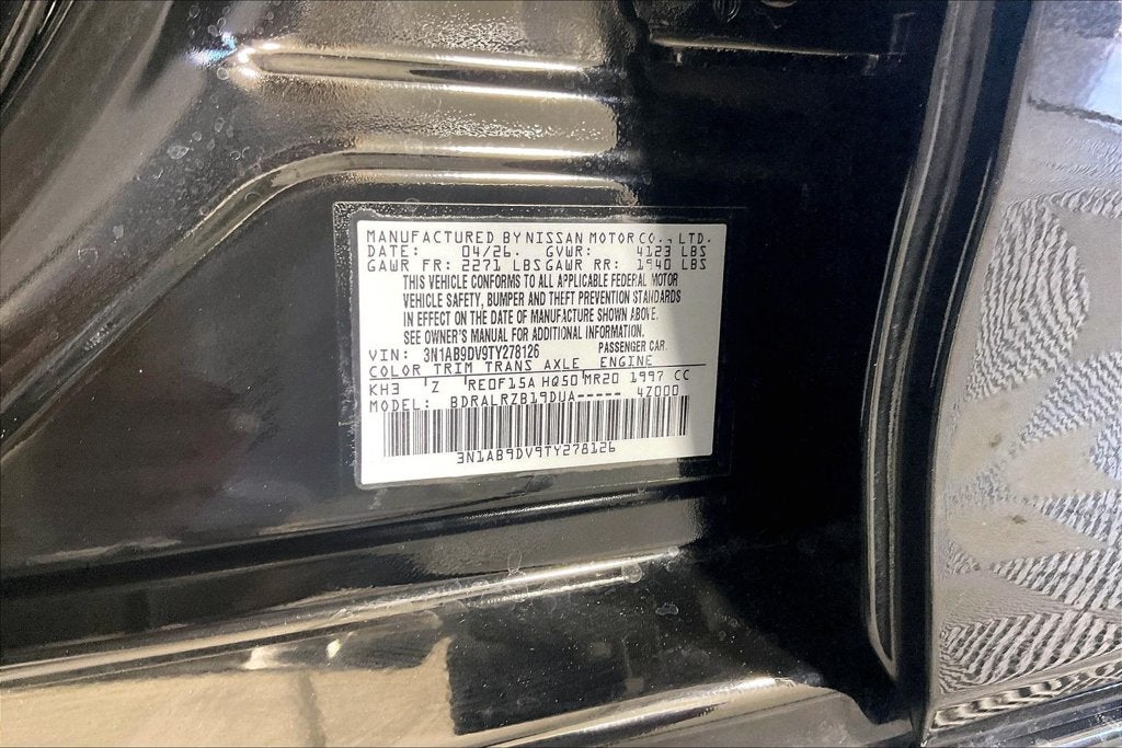 2026 Nissan Sentra SR
