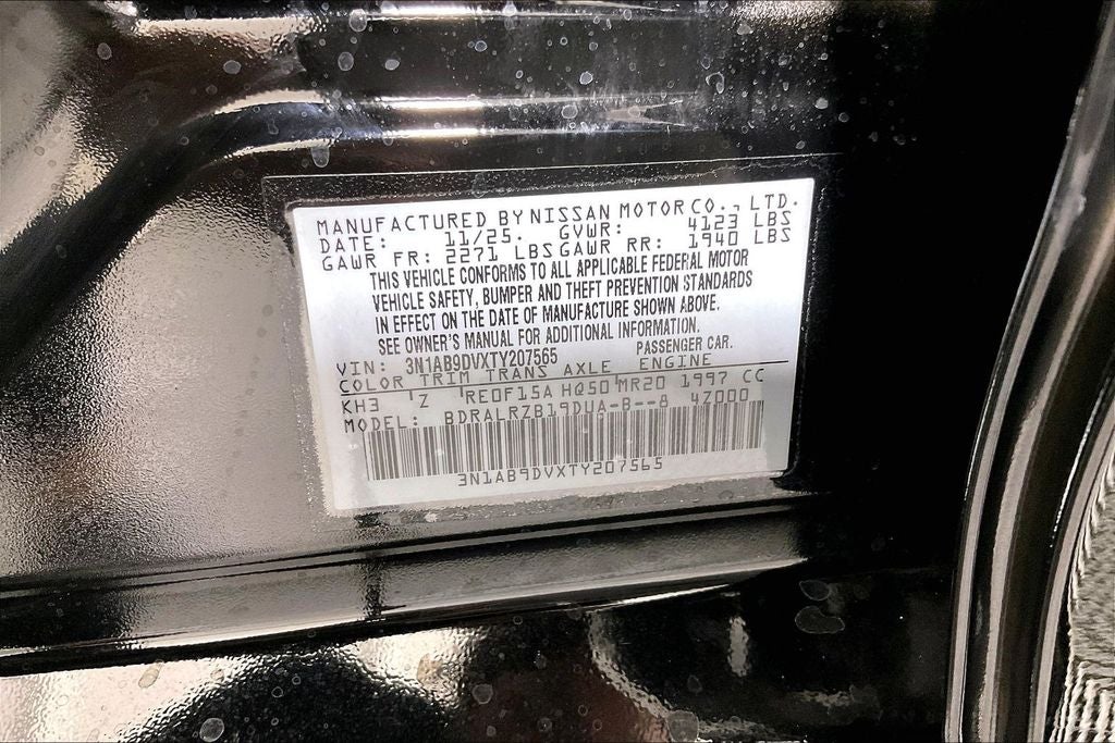 2026 Nissan Sentra SR