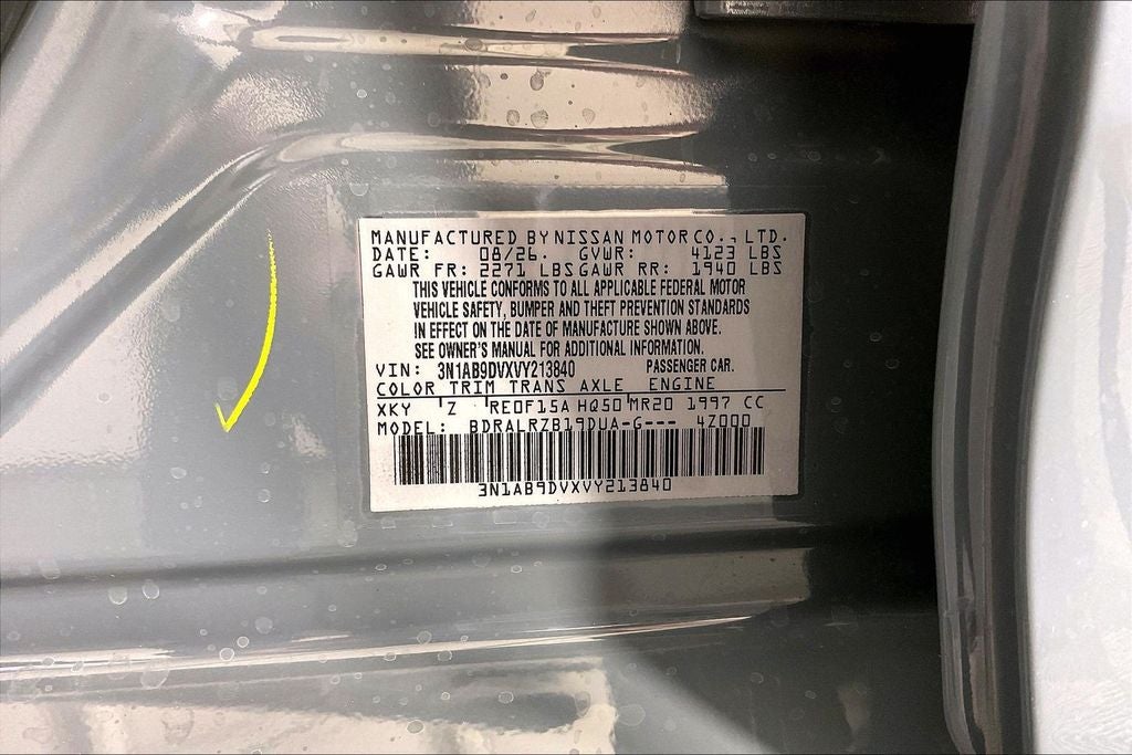 2027 Nissan Sentra SR Midnight Edition