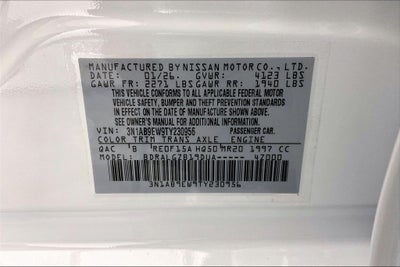 2026 Nissan Sentra SL