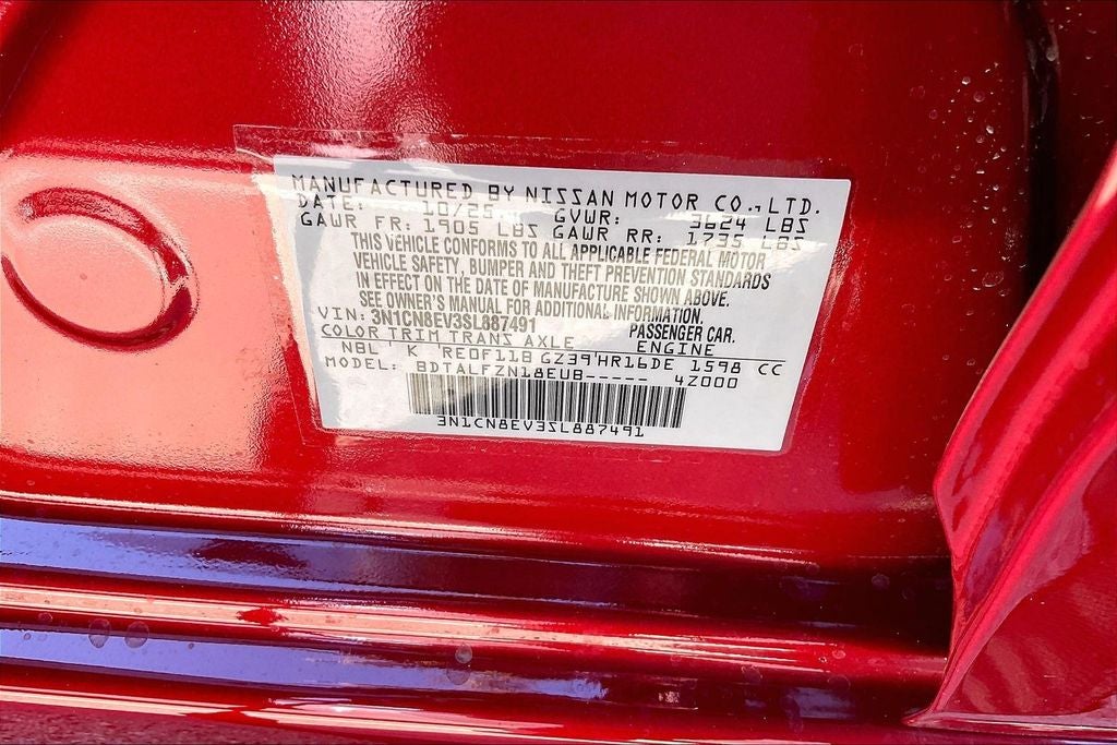 2025 Nissan Versa SV