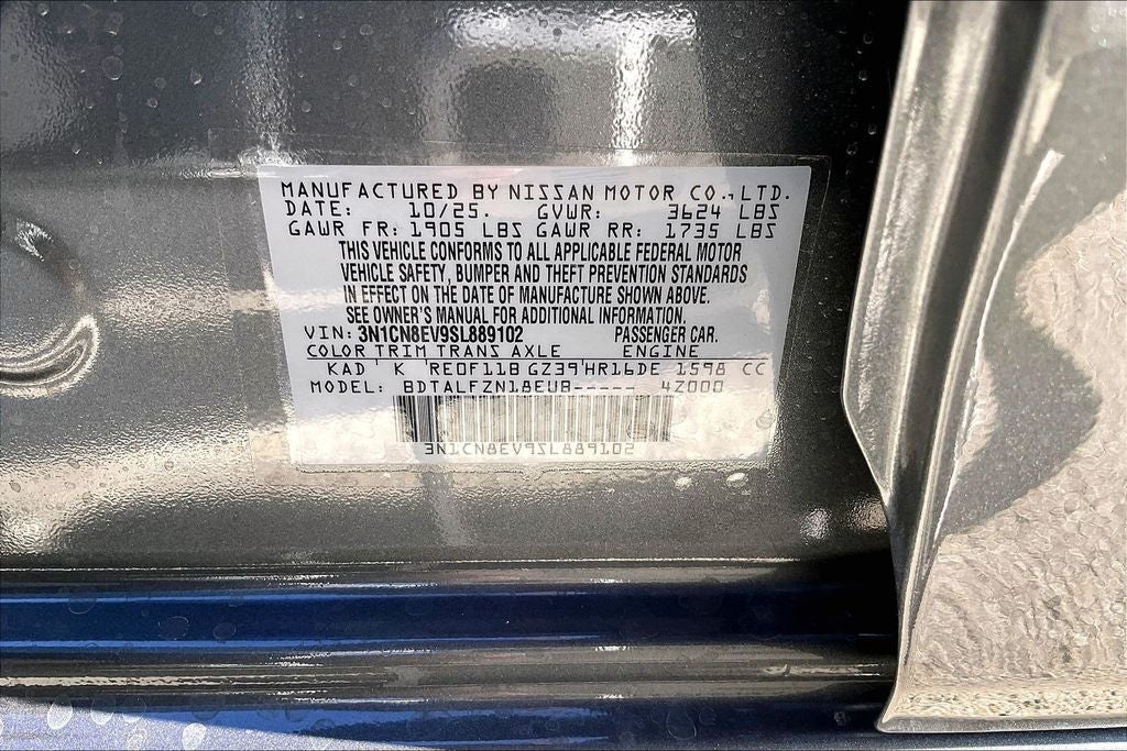 2025 Nissan Versa SV