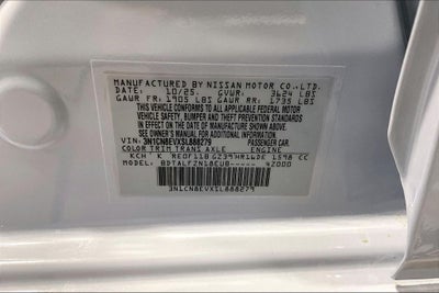 2025 Nissan Versa SV