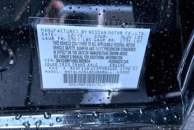 2025 Nissan Versa SR