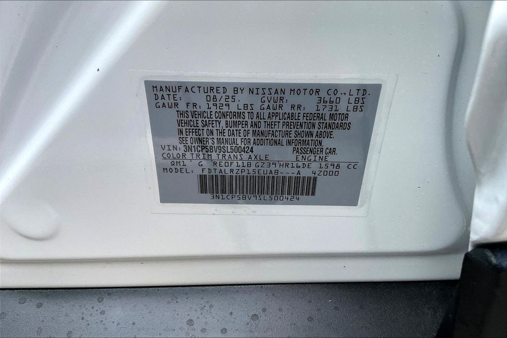 2025 Nissan Kicks Play S