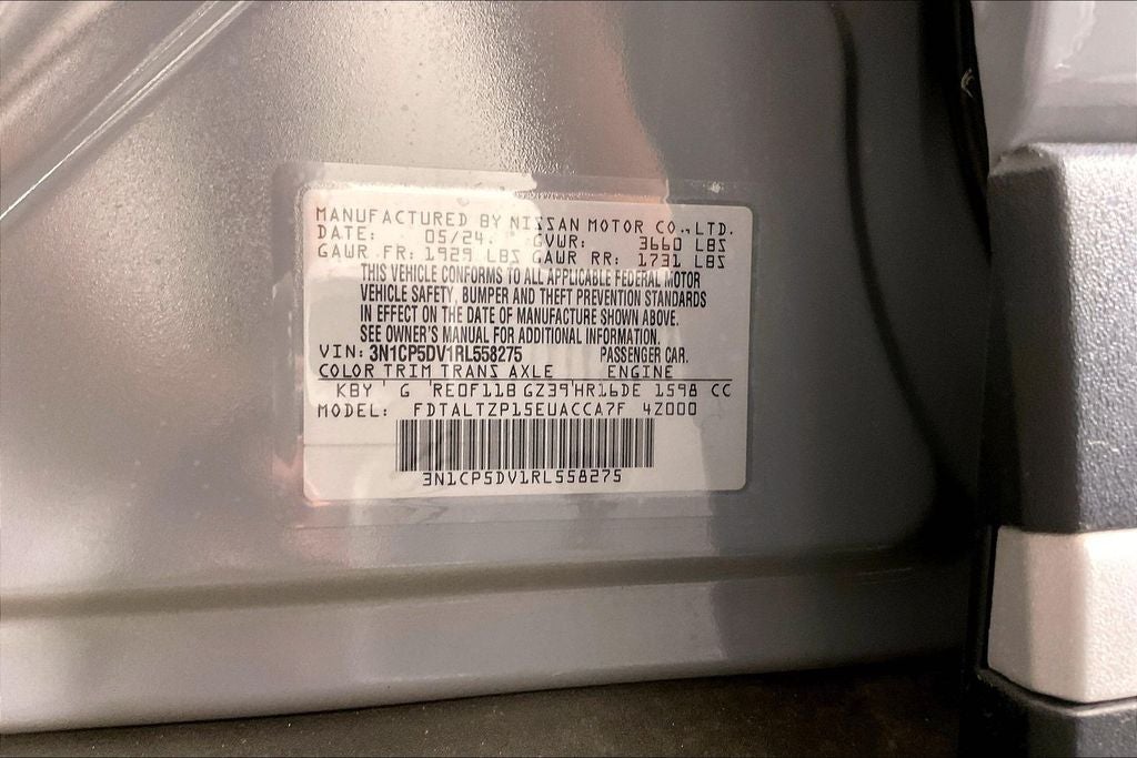 2024 Nissan Kicks SR