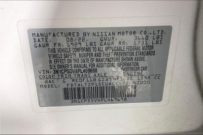 2023 Nissan Kicks SR