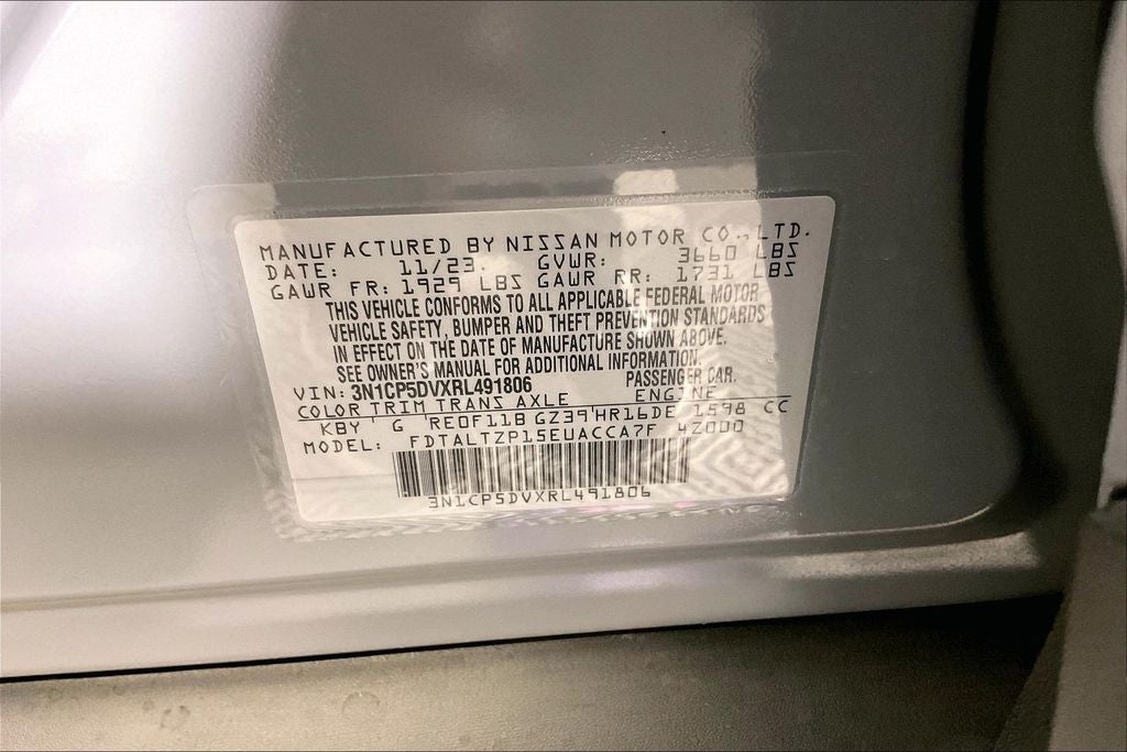 2024 Nissan Kicks SR