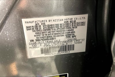 2025 Nissan Kicks SR