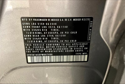 2023 Volkswagen Tiguan 2.0T SE