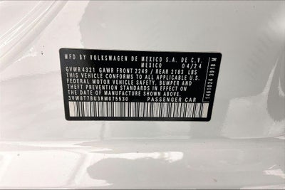 2024 Volkswagen Jetta GLI 40TH ANNIVERSARY EDITION