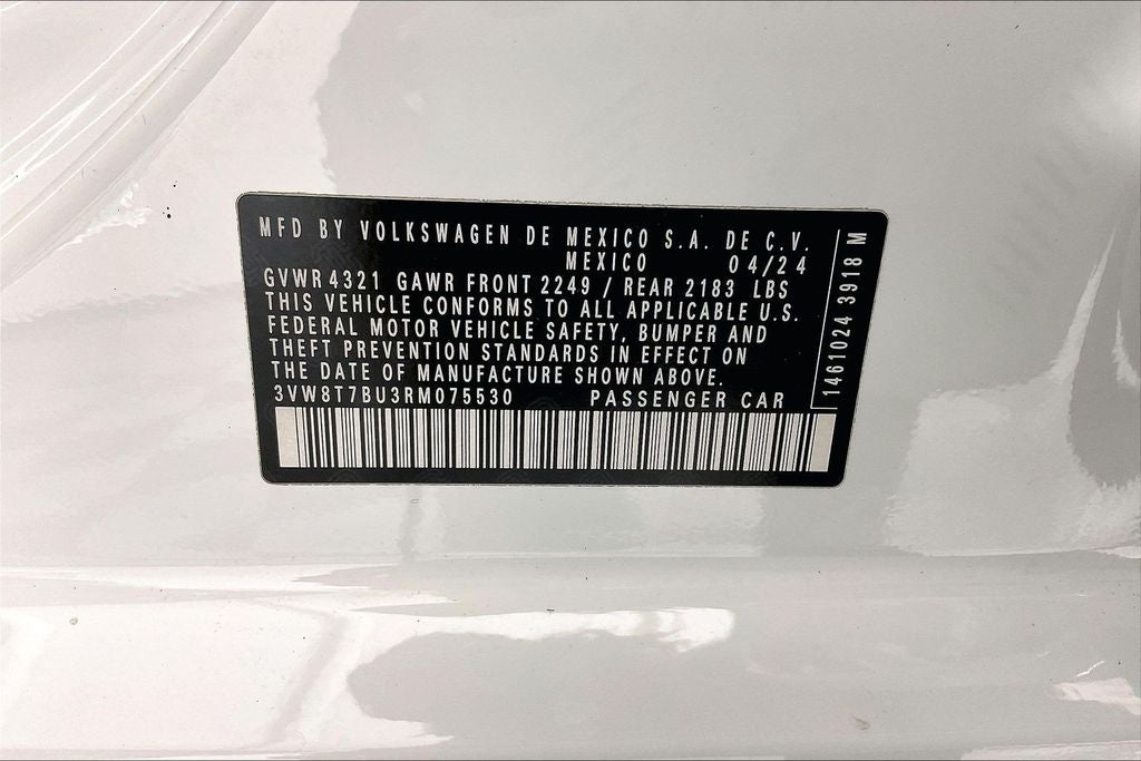 2024 Volkswagen Jetta GLI 40TH ANNIVERSARY EDITION