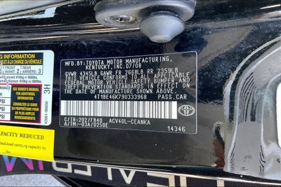 2009 Toyota Camry SE