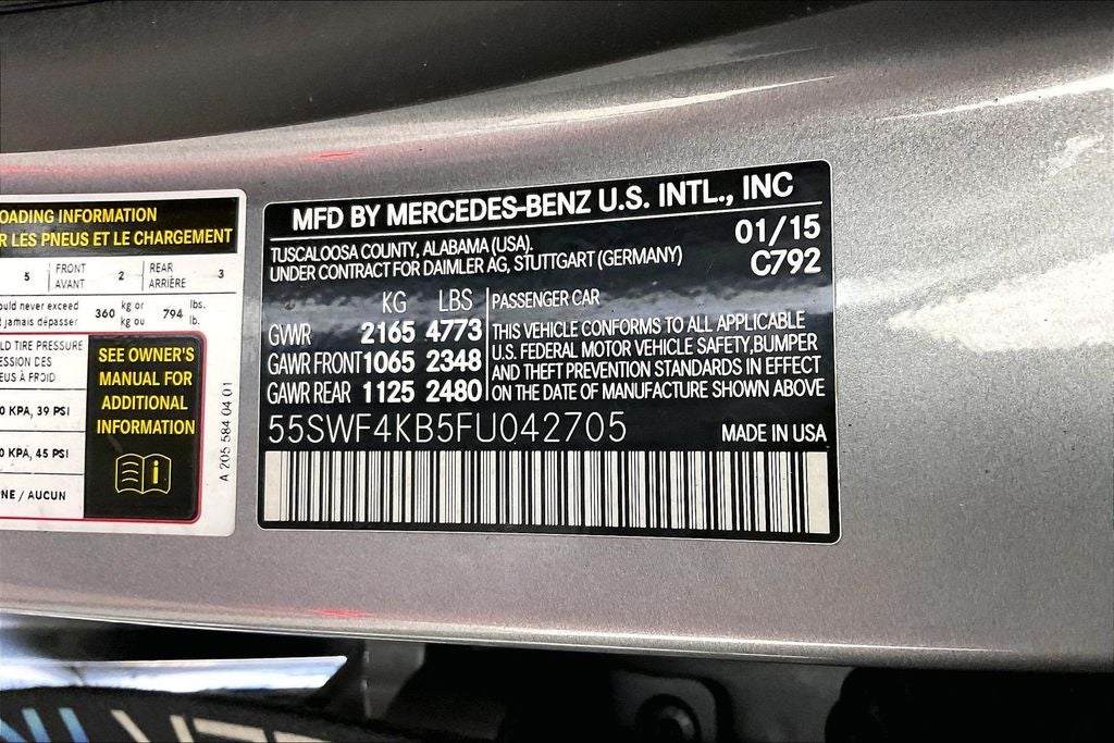 2015 Mercedes-Benz C-Class C 300 4MATIC®