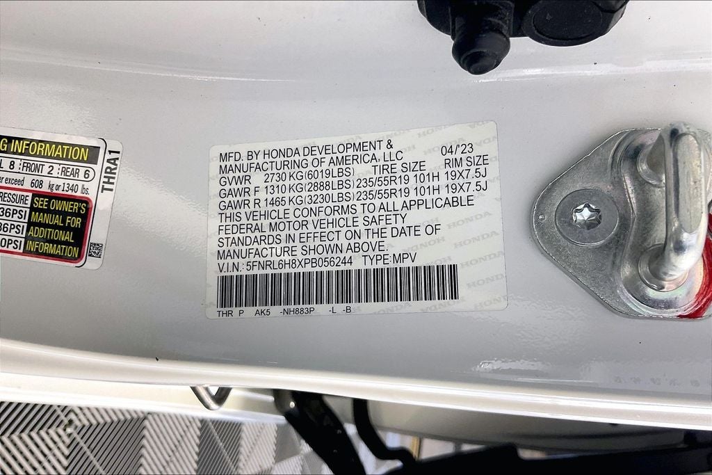 2023 Honda Odyssey Touring