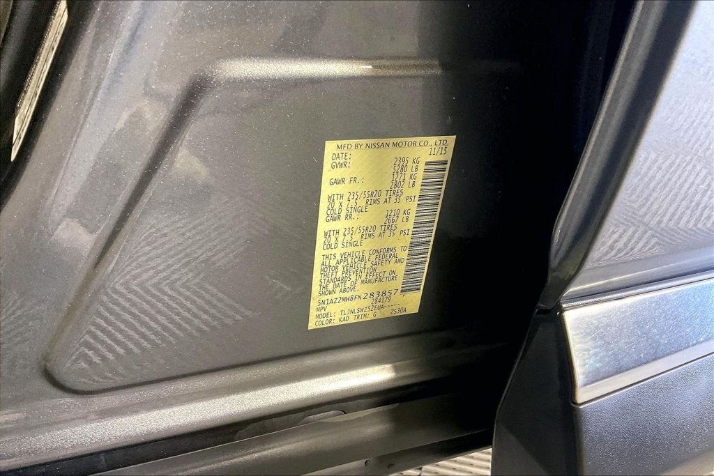 2015 Nissan Murano Platinum