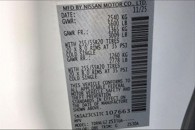 2026 Nissan Murano SL