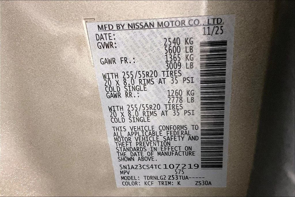 2026 Nissan Murano SL