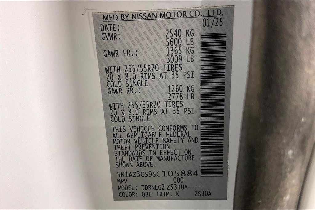 2025 Nissan Murano SL