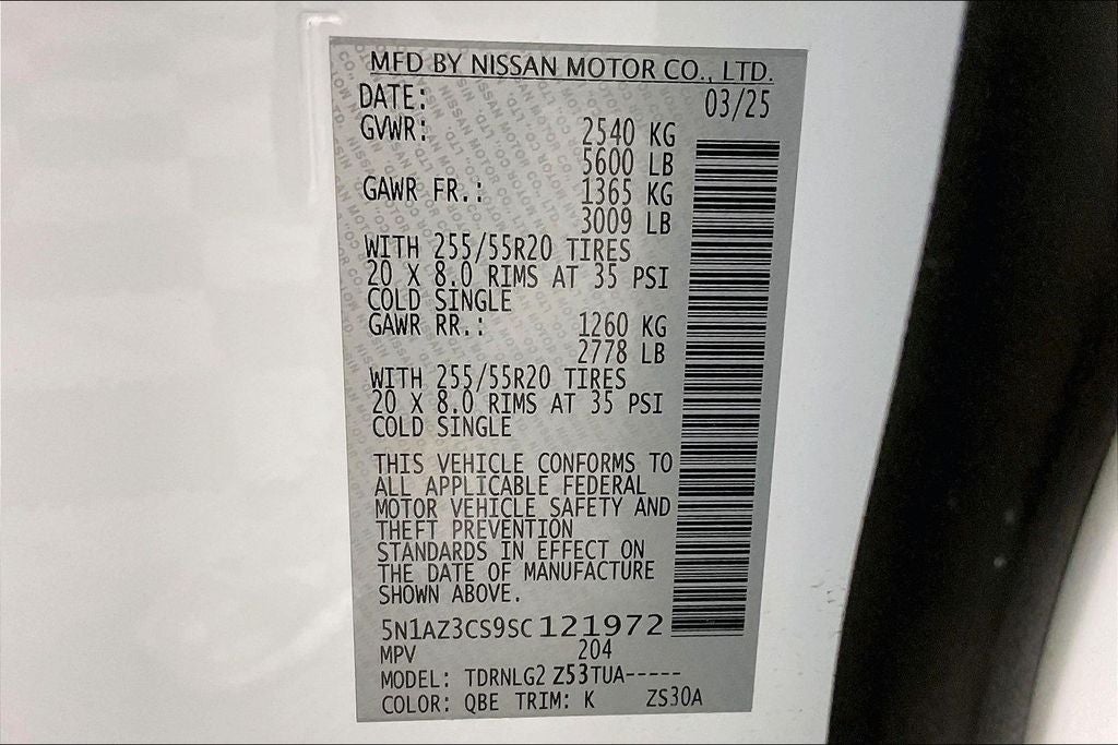 2025 Nissan Murano SL