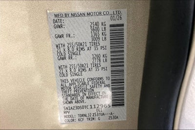 2026 Nissan Murano Platinum