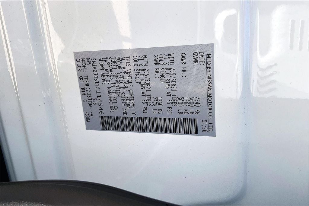 2026 Nissan Murano Platinum