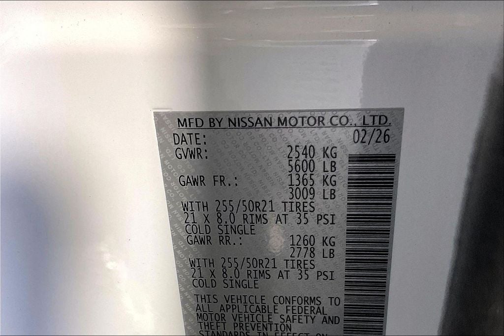 2026 Nissan Murano Platinum