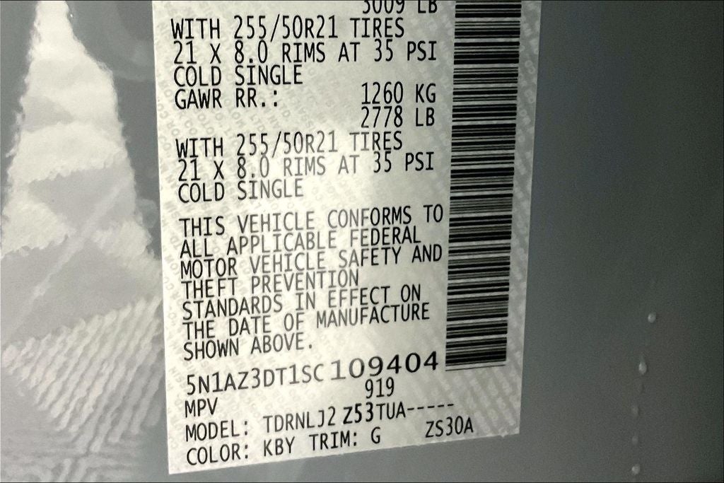 2025 Nissan Murano Platinum