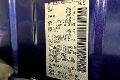 2023 Nissan Rogue SV