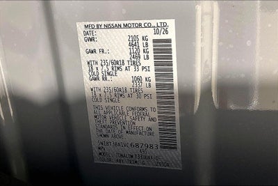 2027 Nissan Rogue SV