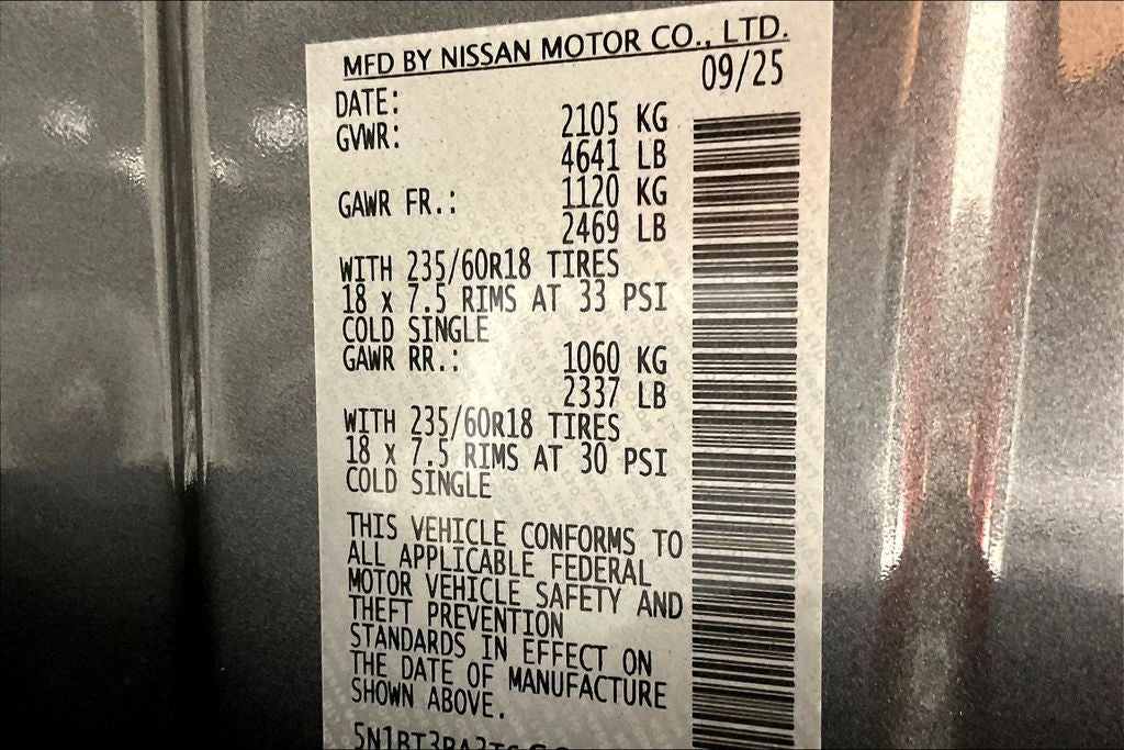 2026 Nissan Rogue SV