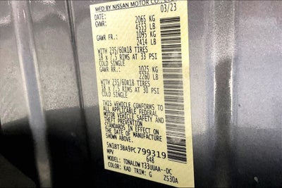 2023 Nissan Rogue SV