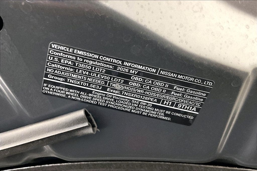 2026 Nissan Rogue SV