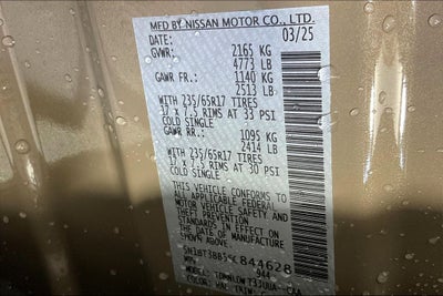 2025 Nissan Rogue Rock Creek®