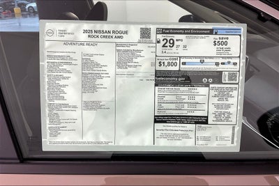 2025 Nissan Rogue Rock Creek®