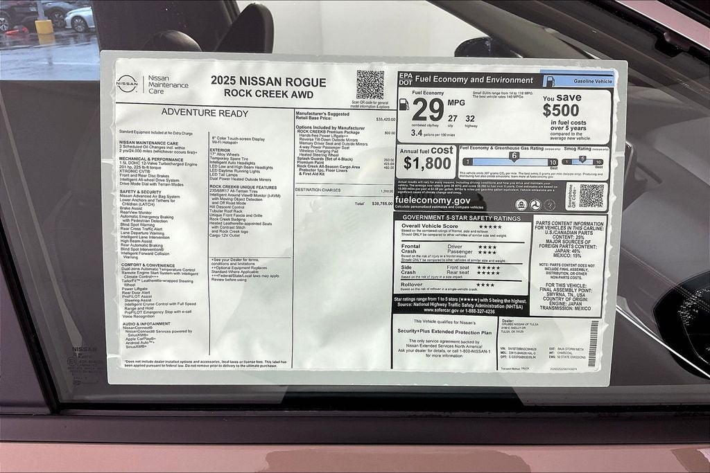 2025 Nissan Rogue Rock Creek®